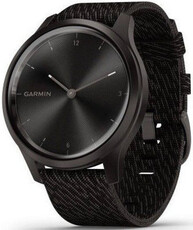 Garmin Vívomove 3 Style, bracelet nylon ardoise/noir