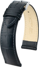 Bracelet cuir noir Hirsch Duke L 01028050-2 (Teletina)