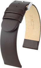 Bracelet en cuir brun foncé Hirsch Scandic L 17872010-2 (Teletina)