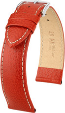 Bracelet en cuir rouge Hirsch Kansas L 01502021-2 (Teletina)