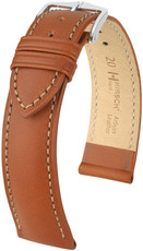 Bracelet en cuir marron Hirsch Kent M 01002170-2 (Teletina)