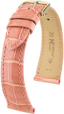 Bracelet en cuir rose clair Hirsch London M 04307123-1 (cuir d'alligator) Hirsch selection