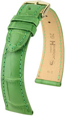 Bracelet en cuir vert Hirsch London M 04307142-1 (cuir d'alligator) Hirsch selection