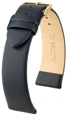 Bracelet en cuir noir Hirsch Toronto M 03702150-1 (Teletina)