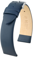 Bracelet en cuir bleu foncé Hirsch Toronto M 03702180-2 (Teletina)