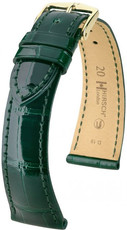 Bracelet en cuir vert Hirsch London M 04207141-1 (cuir d'alligator) Hirsch Selection