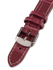 Bracelet unisexe en cuir violet pour montre W-140-F