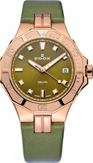 Edox Delfin Diver Date Lady 53020-37rc-vr