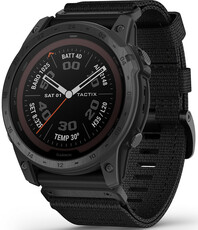 Garmin Tactix 7 PRO Solar Sapphire Ballistics Edition Bracelet nylon noir (+ bracelet de remplacement)