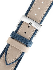 Bracelet bleu et beige Morellato Vecellio 5332C38.026 M (textile, cuir)