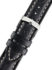 Bracelet en cuir noir Morellato Kuga 3689A38.019 M