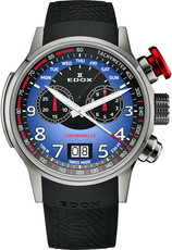 Edox Chronorally Chronographe à quartz 38001 TINR BUDN BMW Limited Edition 2000pcs (+ bracelet de rechange)