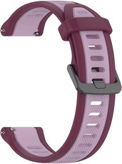 Bracelet silicone Ricardo 20mm (Garmin Venu, Venu Sq, Venu Sq 2, Venu 2 plus, etc.), violet, Quick Release