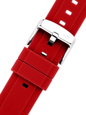 Bracelet en caoutchouc Morellato Moon 6060556.083 M, rouge