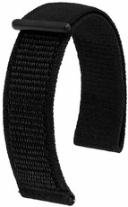 Bande textile Hirsch Velcro L 41409050-5, noir, velcro