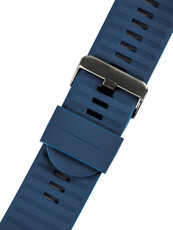 Ricardo Silicone Strap 26mm (pour Garmin Fenix 8/7X/6X (51mm), Tactix etc.), bleu