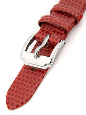 Bracelet en cuir rouge pour montre HYP-02-FLAME