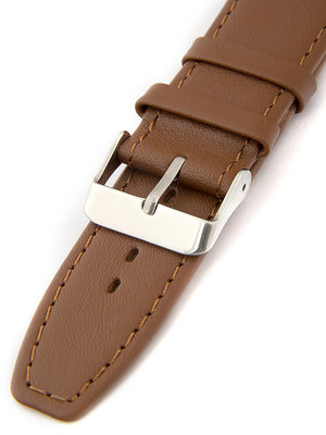 Bracelet de montre unisexe en cuir marron W-309-G