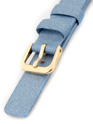 Bracelet en cuir bleu pour femme pour montre R1-BL2