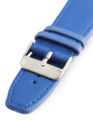 Bracelet en cuir bleu pour montre W-309-J4