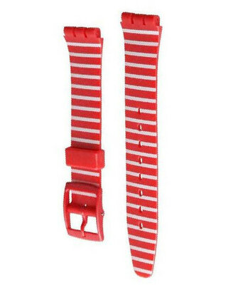 Bracelet plastique rouge pour femme Swatch AGR154I