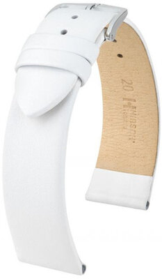 Bracelet en cuir blanc Hirsch Toronto M 03702100-2 (Teletina)