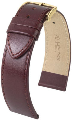 Bourgogne bracelet cuir Hirsch Osiris L 03475060-1 (Teletina)