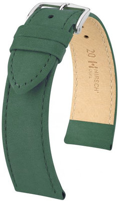 Bracelet cuir vert Hirsch Osiris L 03433040-2 (Teletina)