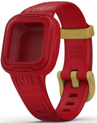 Bracelet Garmin Vívofit junior 3, rouge (Marvel Iron Man)