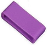 Bracelet de montre en silicone violet