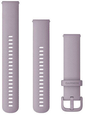 Garmin Quick Release Strap 20mm, silicone rose/violet, boucle plastique (S/M et L)