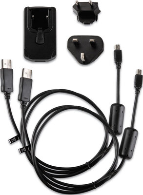 Adaptateur secteur Garmin (chargeur USB) avec câbles USB