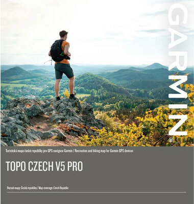 Bon TOPO Garmin Czech V5 PRO (cartes topographiques)