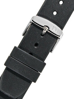 Bracelet noir Morellato Lugano Rubber M 5183556.019 (plastique/caoutchouc)