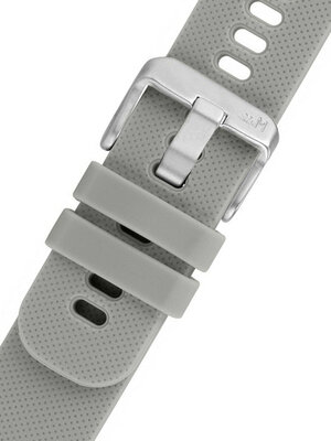 Bracelet en silicone gris Morellato Byte M 5654187.093