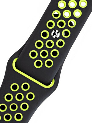 Bracelet en silicone vert et noir Morellato Paroo 5402187.802 M