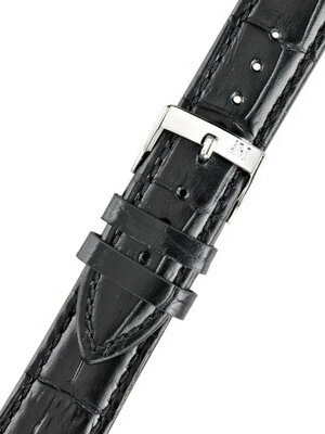 Bracelet en cuir noir Morellato Bolle S 2269480.019