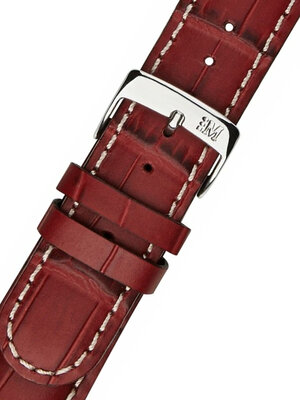 Bracelet en cuir rouge Morellato Guttuso 3882A59.080 M