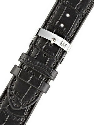 Bracelet en cuir noir Morellato Juke 4934A95.019 M