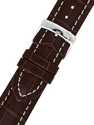 Bracelet en cuir marron Morellato Plus 3252480.032 M