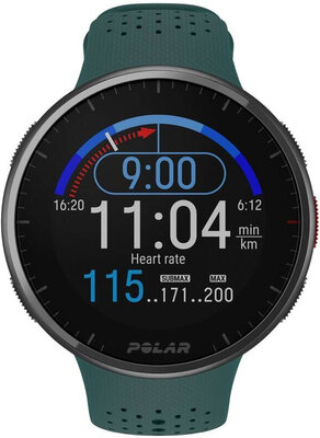 Polar Pacer Pro sporttester S-L bleu-vert