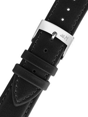 Bracelet en cuir noir Morellato Kadjar 5753C23.019 L