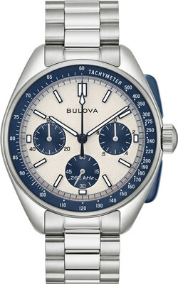 Bulova Lunar Pilot Quartz Chronograph 98K112 (+ bracelet cuir de rechange)