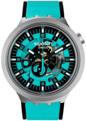 Swatch Big Bold Irony SB07S111 (en Bleu Tiffany)