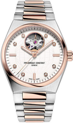 Frederique Constant Highlife Ladies Heart Beat Automatic FC-310VD2NH2B (+ bracelet en caoutchouc)