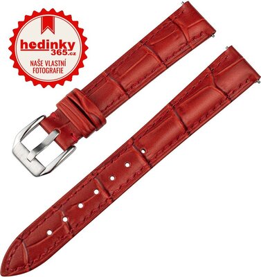 Bracelet en cuir rouge Ricardo Bergamo