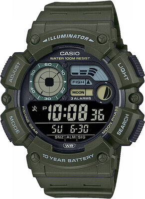 Casio Collection Fishing Gear WS-1500H-3BVEF