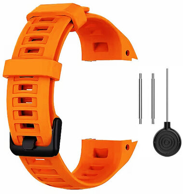 Bracelet en silicone Ricardo (pour Garmin Instinct 2), orange