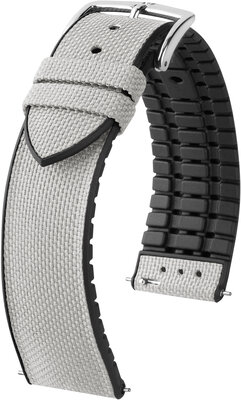 Strap Hirsch Arne M 0925090130-2, gris, textile