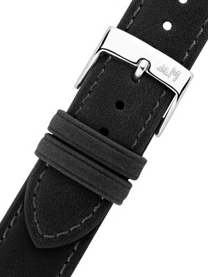 Bracelet en cuir Morellato Kahlo 6022E23.019 M, noir